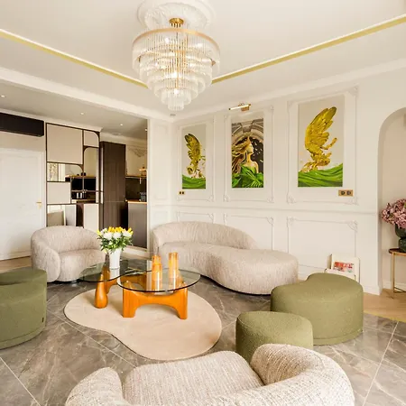 Appartement Merveil Signature Hoche - Eiffel Tower View