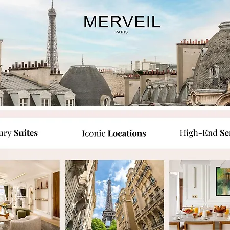 Merveil Signature Hoche - Eiffel Tower View Appartement Parijs