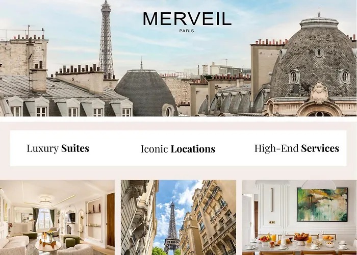 Merveil Signature Hoche - Eiffel Tower View شقة باريس